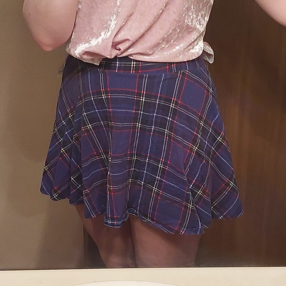 (🌟2 for 10🌟) Purple Plaid Skirt